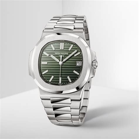 patek philippe nautilus platinum 5711 with green emerald price|patek 5711 for sale.